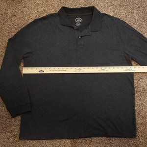 St. John's Bay L/S Legacy Polo XL